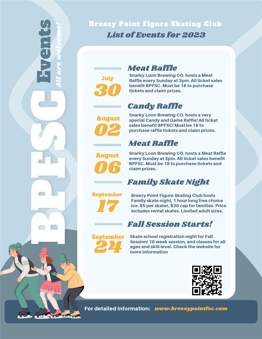 Breezy Point Figure Skating Events